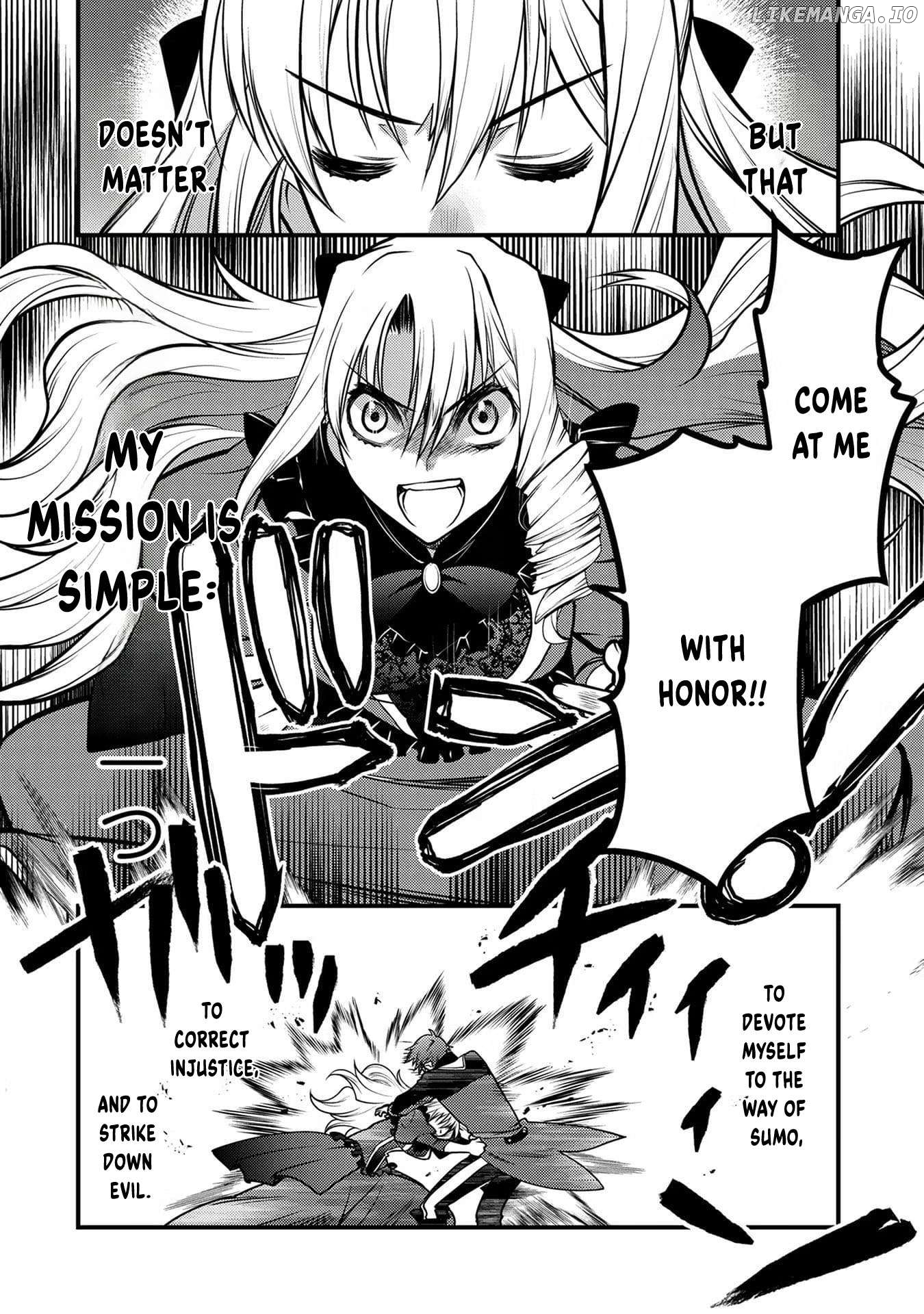 Oozumou Reijou ~Seijo ni Hirateuchi wo Kuratta Shunkan Sumou Budatta Zense wo Omoidashita Akuyaku Reijou no Watashi wa sute Neko Ouji ni Chanko wo Furumaitai Haadosukoidosukoi~ Chapter 1 - page 23