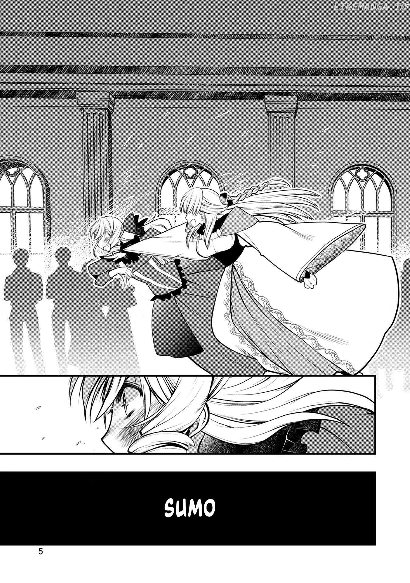 Oozumou Reijou ~Seijo ni Hirateuchi wo Kuratta Shunkan Sumou Budatta Zense wo Omoidashita Akuyaku Reijou no Watashi wa sute Neko Ouji ni Chanko wo Furumaitai Haadosukoidosukoi~ Chapter 1 - page 8