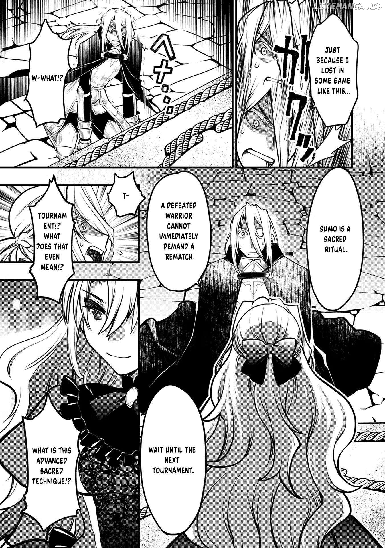Oozumou Reijou ~Seijo ni Hirateuchi wo Kuratta Shunkan Sumou Budatta Zense wo Omoidashita Akuyaku Reijou no Watashi wa sute Neko Ouji ni Chanko wo Furumaitai Haadosukoidosukoi~ Chapter 2 - page 20