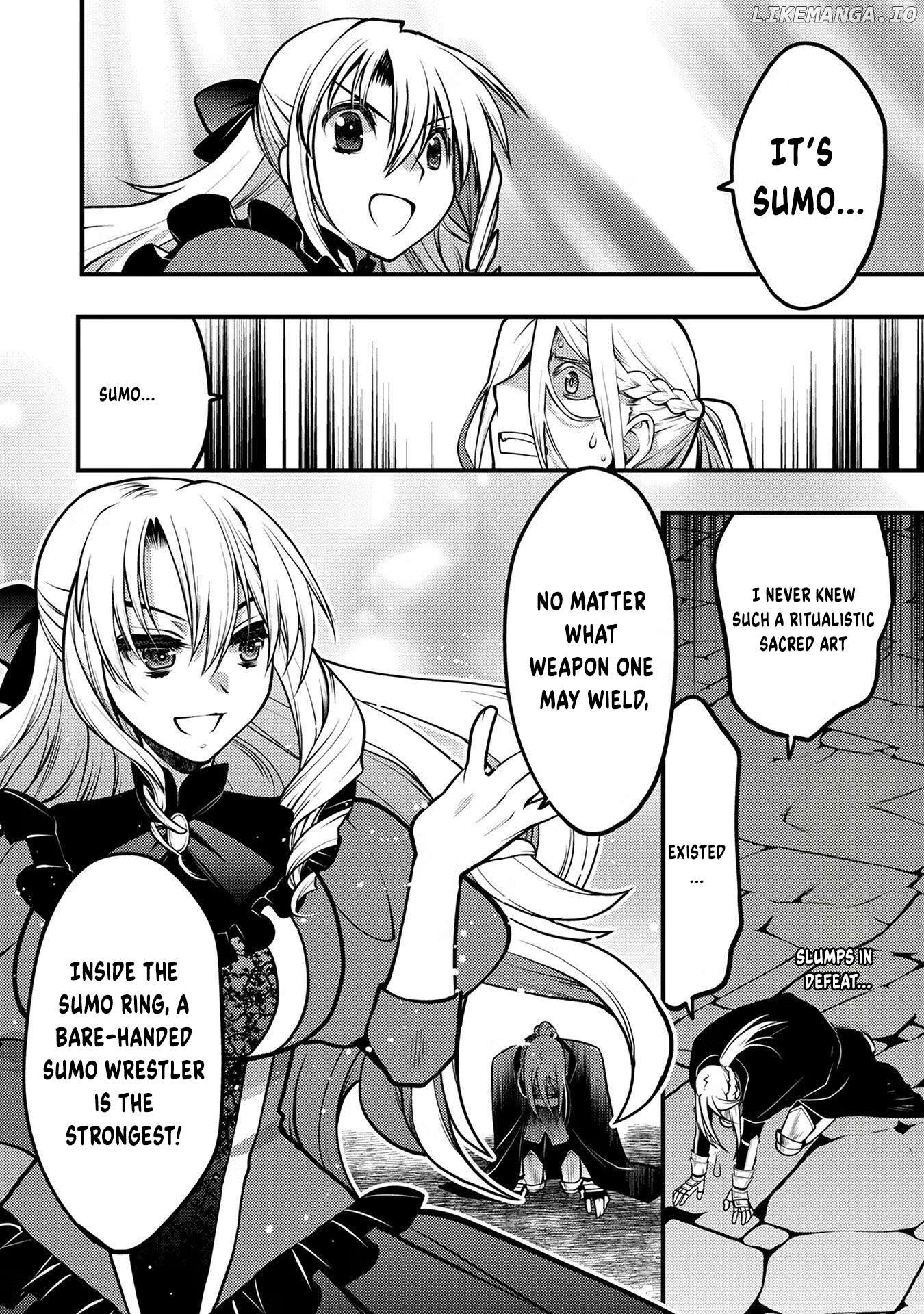 Oozumou Reijou ~Seijo ni Hirateuchi wo Kuratta Shunkan Sumou Budatta Zense wo Omoidashita Akuyaku Reijou no Watashi wa sute Neko Ouji ni Chanko wo Furumaitai Haadosukoidosukoi~ Chapter 2 - page 21