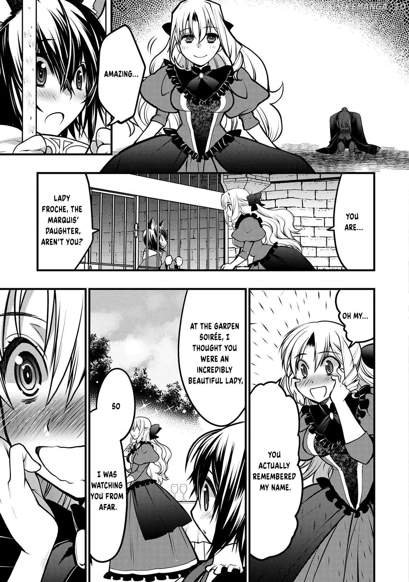 Oozumou Reijou ~Seijo ni Hirateuchi wo Kuratta Shunkan Sumou Budatta Zense wo Omoidashita Akuyaku Reijou no Watashi wa sute Neko Ouji ni Chanko wo Furumaitai Haadosukoidosukoi~ Chapter 2 - page 22