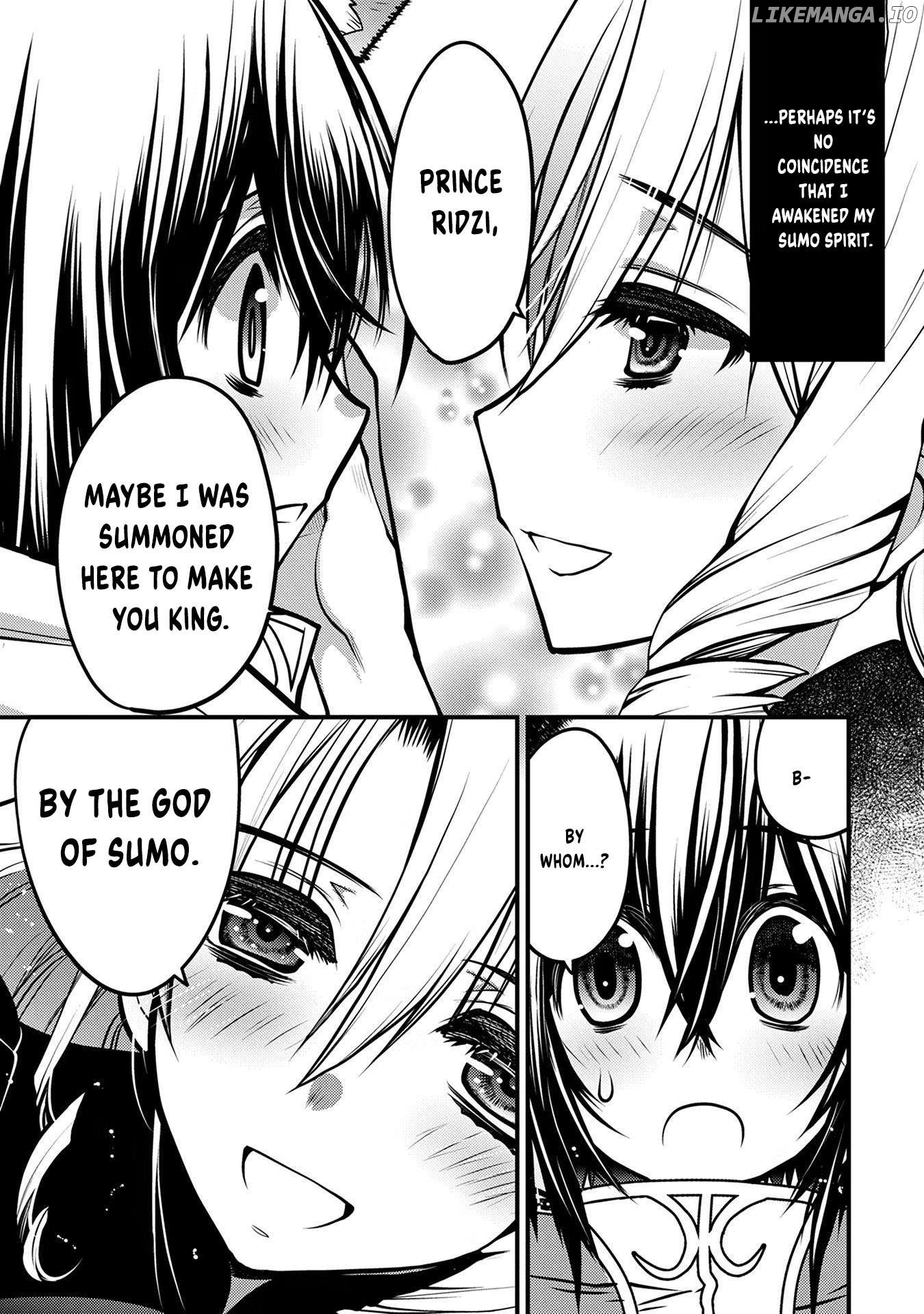 Oozumou Reijou ~Seijo ni Hirateuchi wo Kuratta Shunkan Sumou Budatta Zense wo Omoidashita Akuyaku Reijou no Watashi wa sute Neko Ouji ni Chanko wo Furumaitai Haadosukoidosukoi~ Chapter 2 - page 32