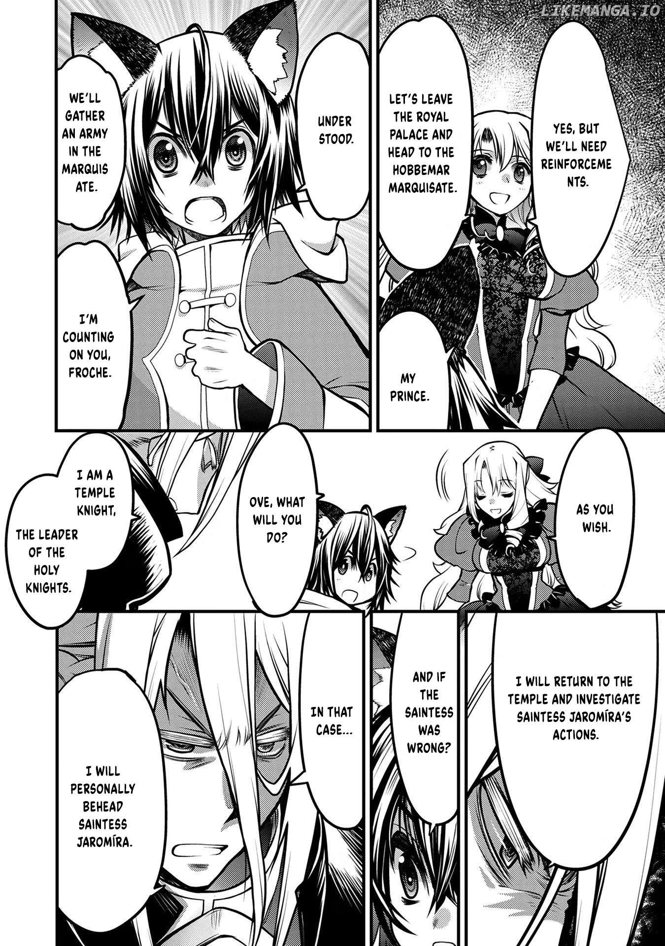 Oozumou Reijou ~Seijo ni Hirateuchi wo Kuratta Shunkan Sumou Budatta Zense wo Omoidashita Akuyaku Reijou no Watashi wa sute Neko Ouji ni Chanko wo Furumaitai Haadosukoidosukoi~ Chapter 2 - page 37