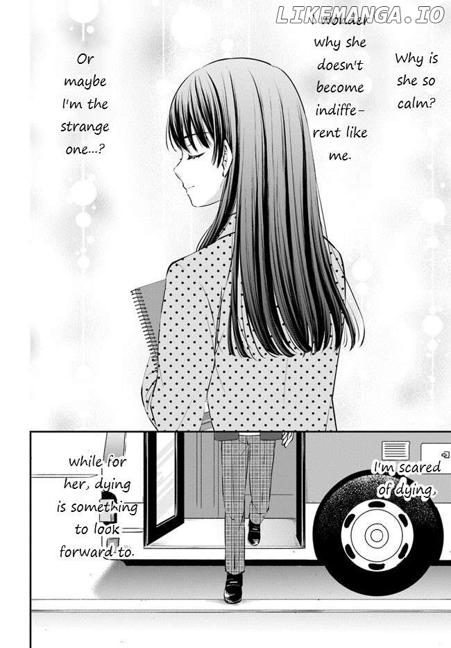 Yomei Ichinen to Senkokusareta Boku ga, Yomei Hantoshi no Kimi to Deatta Hanashi Chapter 1 - page 46