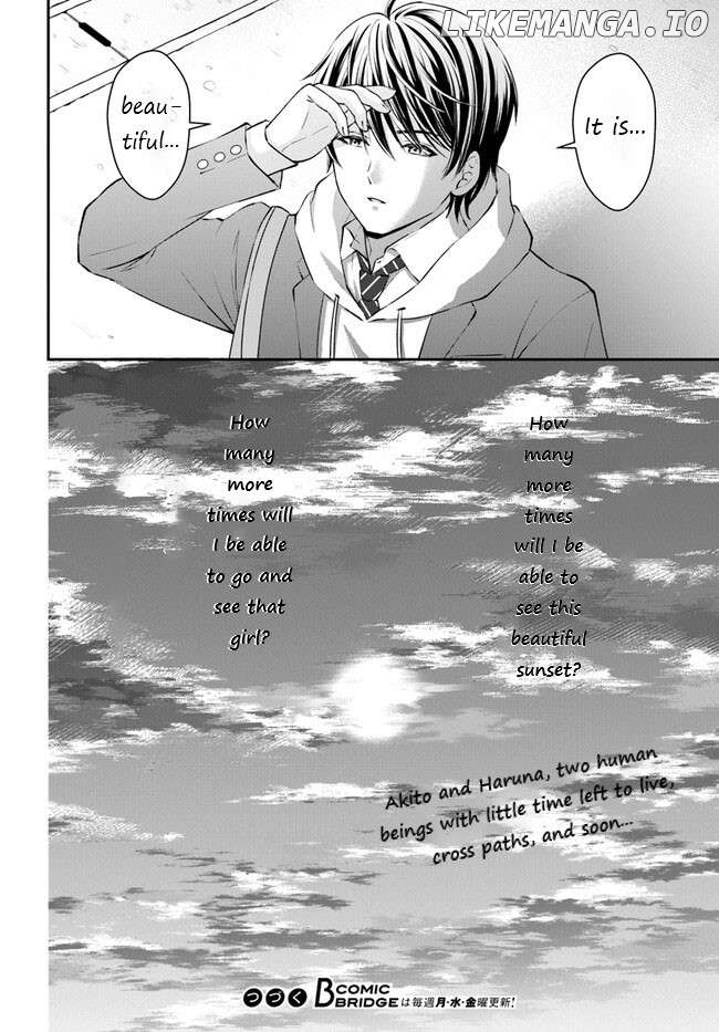 Yomei Ichinen to Senkokusareta Boku ga, Yomei Hantoshi no Kimi to Deatta Hanashi Chapter 1 - page 48