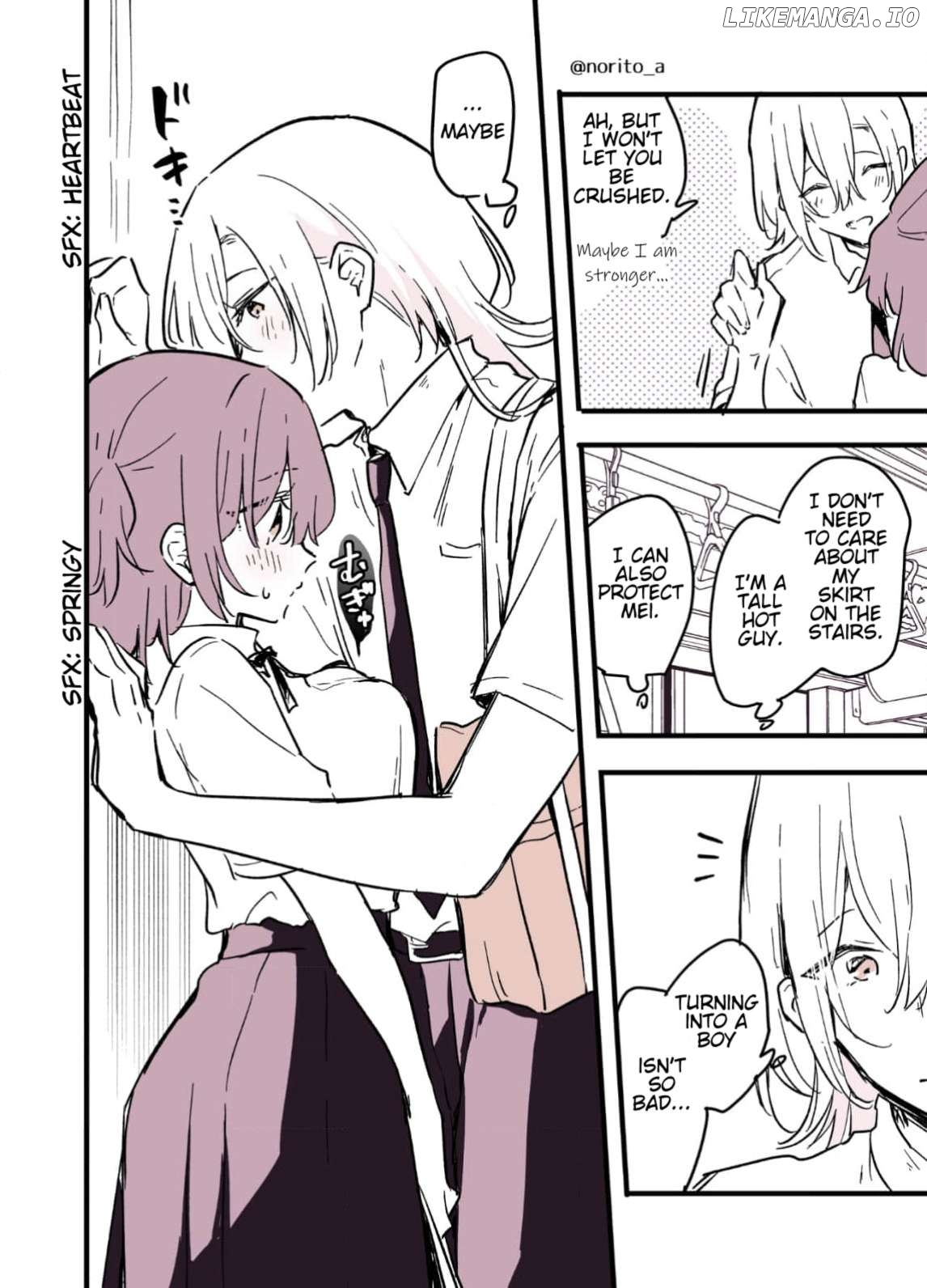 A High School Girl Who Has Become a Boy Chapter 3 - page 2