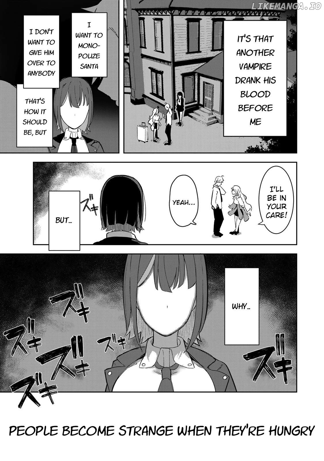 Kyuuketsuki-san wa Chitoraretai Chapter 1 - page 35