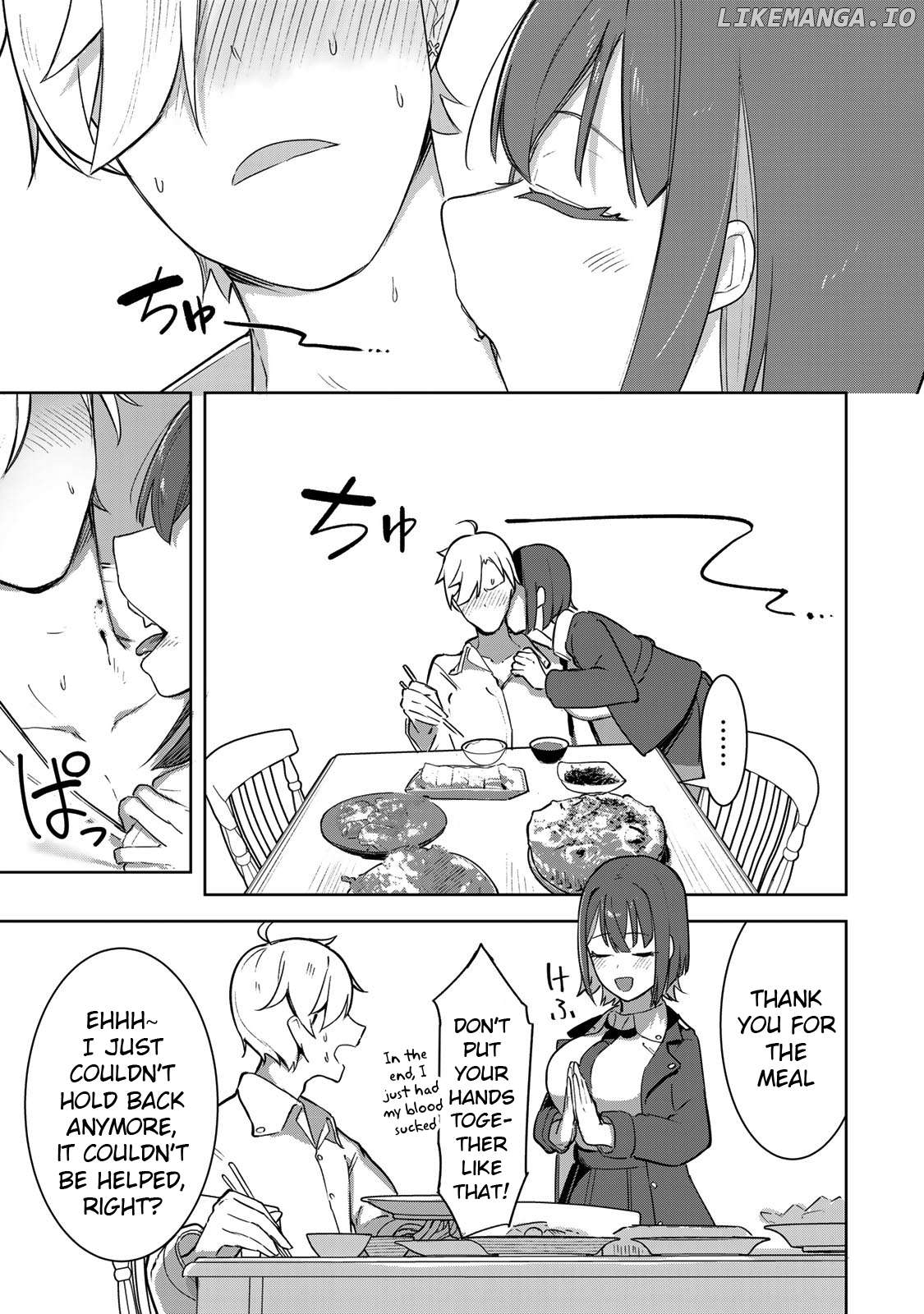 Kyuuketsuki-san wa Chitoraretai Chapter 1 - page 5