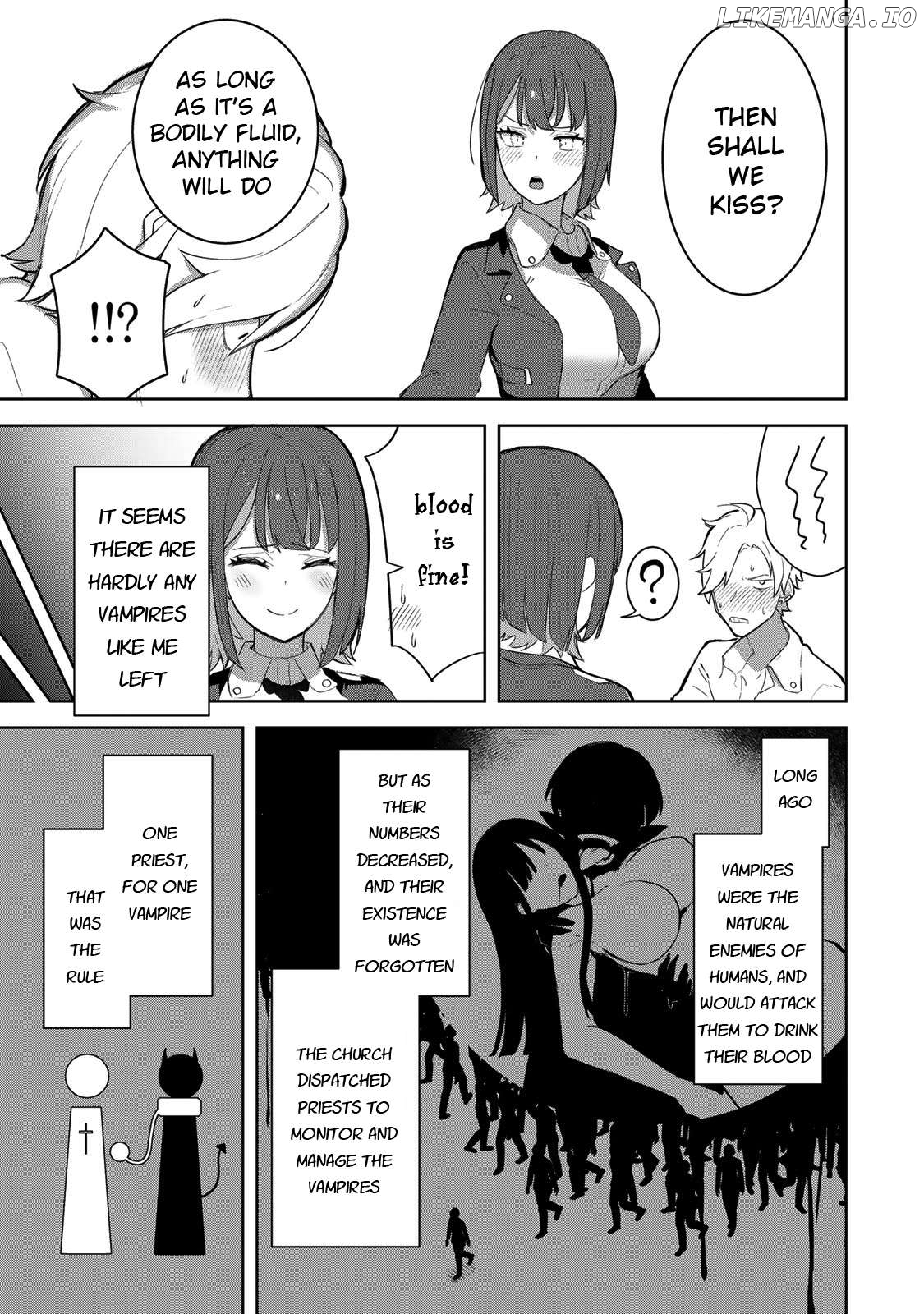 Kyuuketsuki-san wa Chitoraretai Chapter 1 - page 7