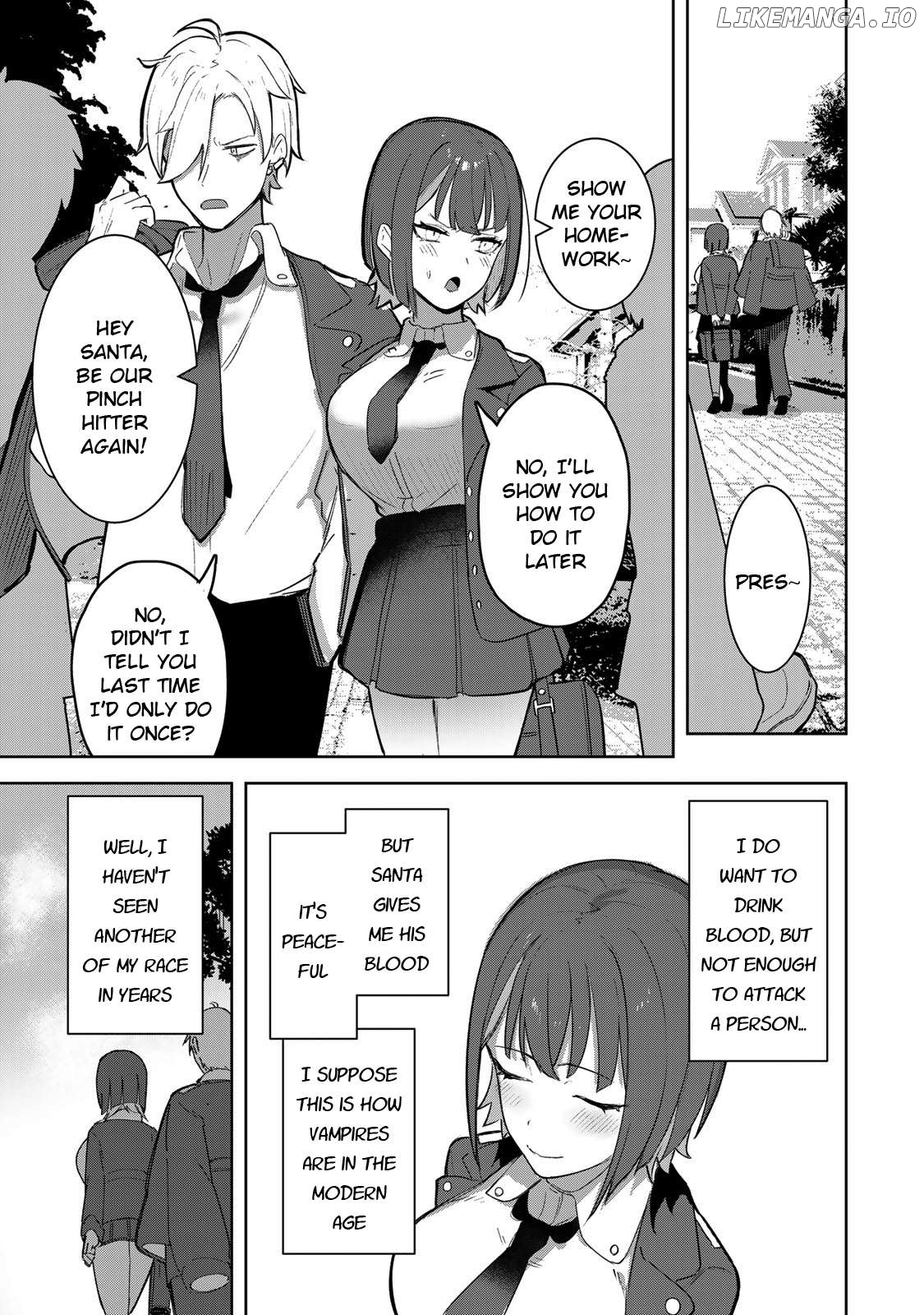 Kyuuketsuki-san wa Chitoraretai Chapter 1 - page 9