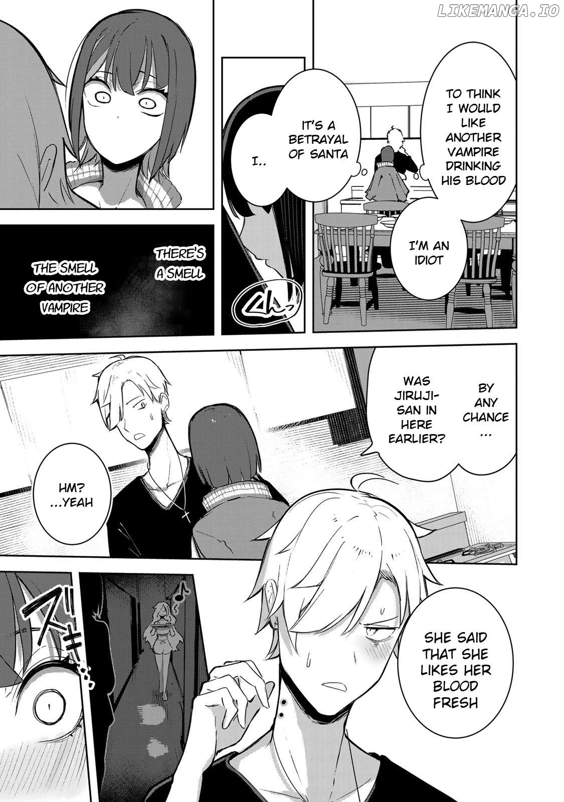Kyuuketsuki-san wa Chitoraretai Chapter 3 - page 13