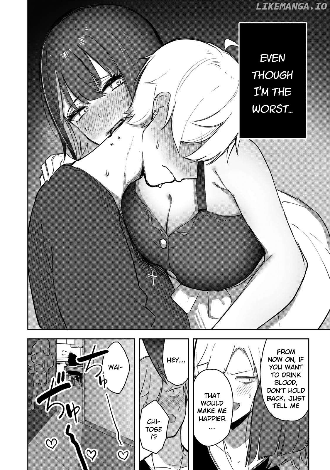 Kyuuketsuki-san wa Chitoraretai Chapter 3 - page 16
