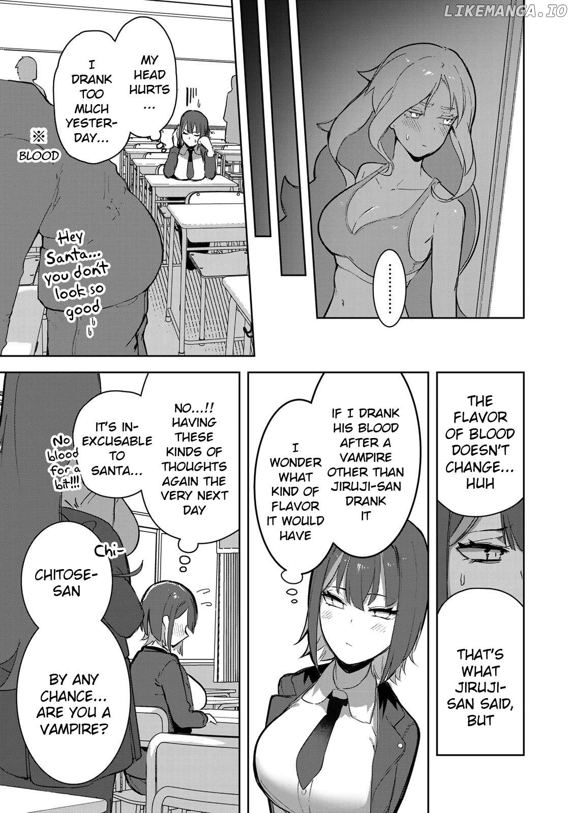 Kyuuketsuki-san wa Chitoraretai Chapter 3 - page 17
