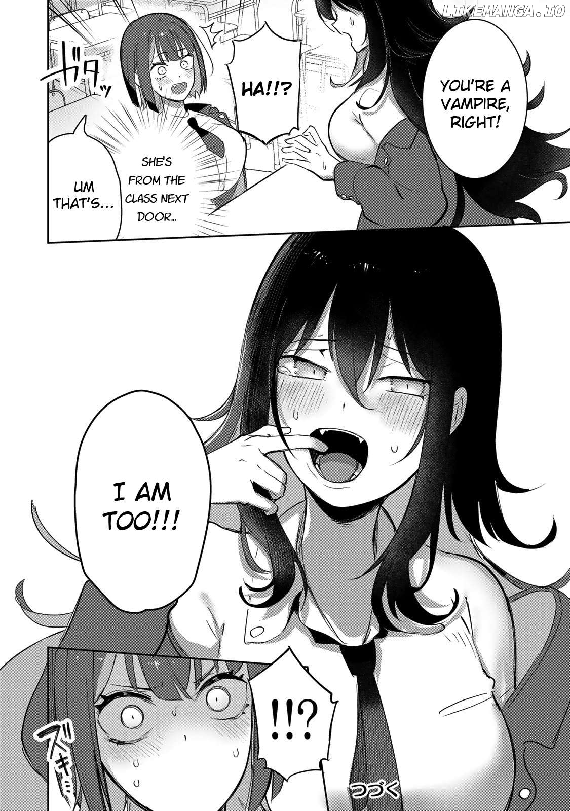Kyuuketsuki-san wa Chitoraretai Chapter 3 - page 18