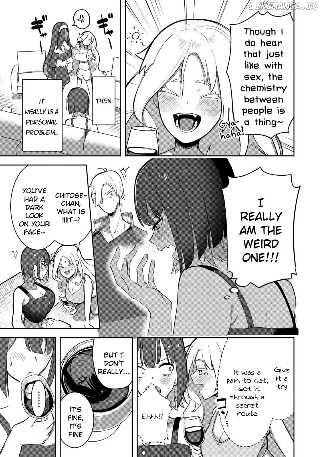 Kyuuketsuki-san wa Chitoraretai Chapter 3 - page 5
