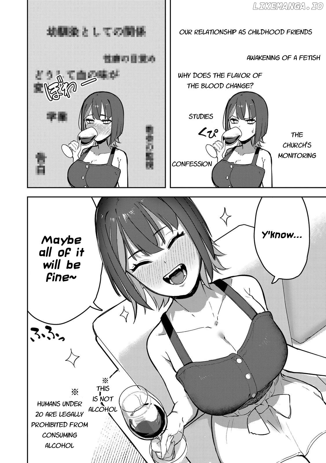 Kyuuketsuki-san wa Chitoraretai Chapter 3 - page 6