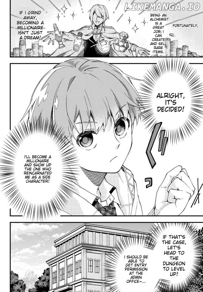 Wakiyaku ni Tensei shita Hazu ga, Itsu no Manika Densetsu no Renkinjutsushi ni Natteta ~Nakama-tachi ga Eiyuu Demo Ore wa Shienshoku nanda ga~ Chapter 1 - page 9