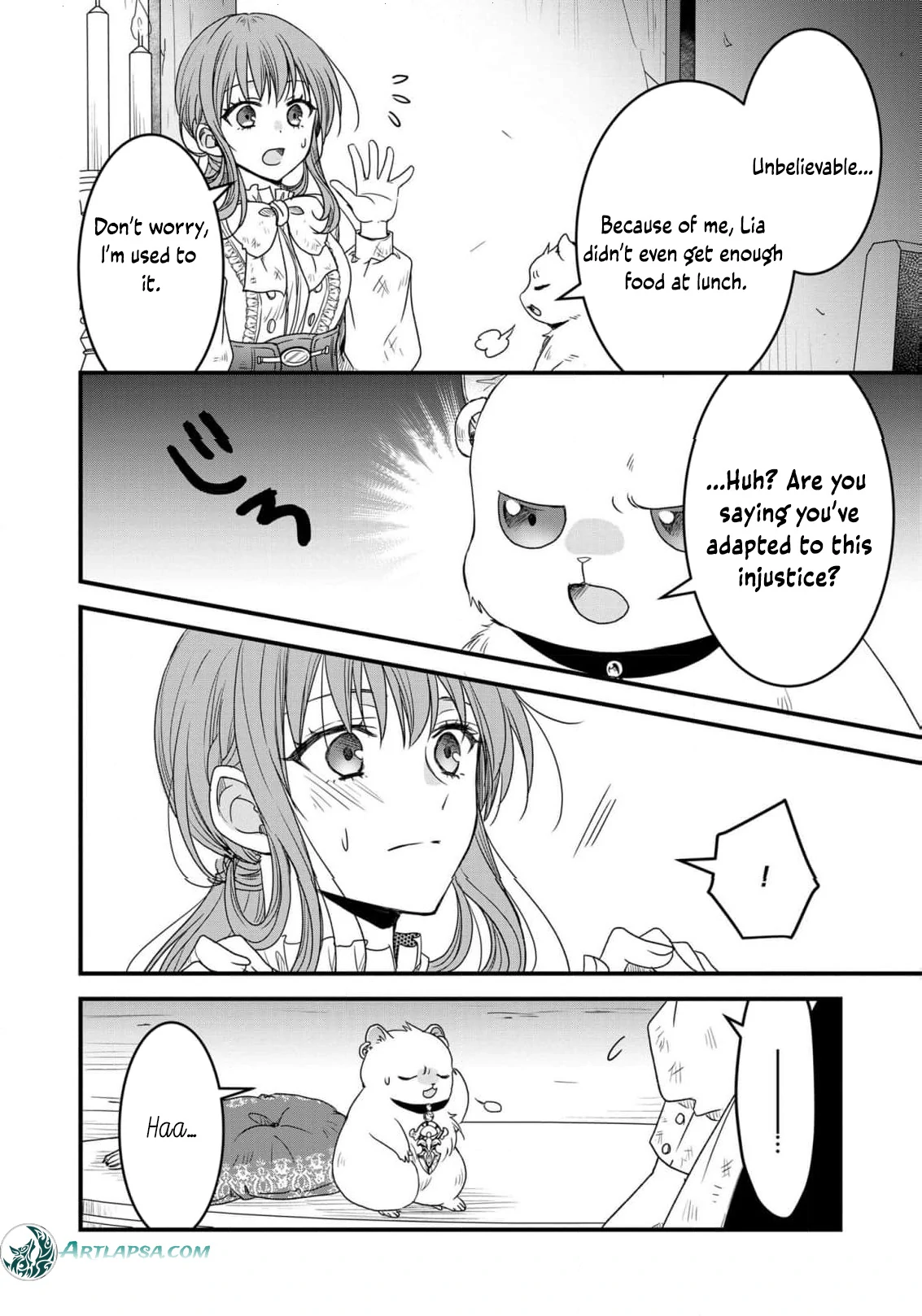 Oh you adorable creature i'm not evil come to me Chapter 3 - page 8