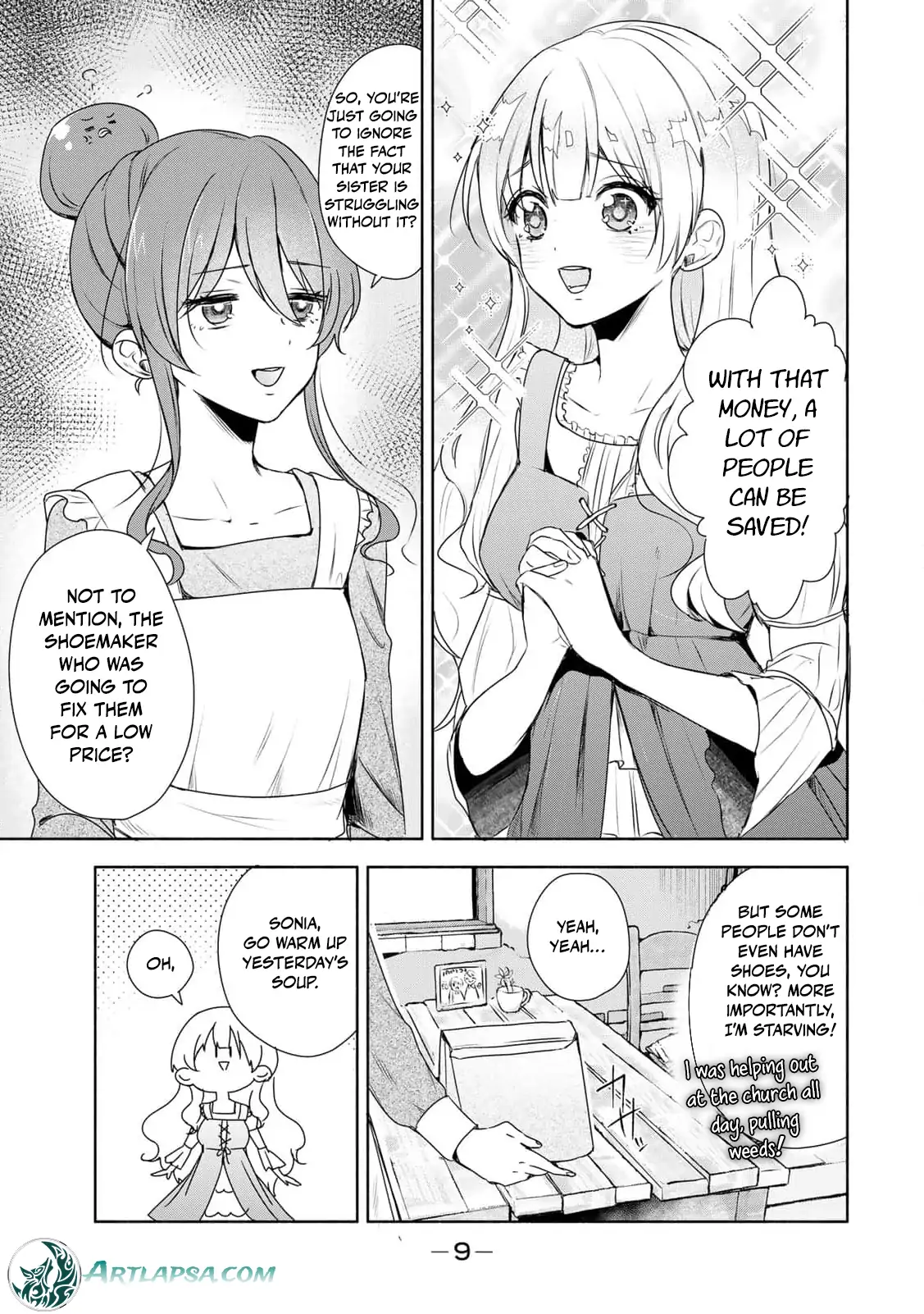 if you’re looking for the saint then my sister is the one you seek Chapter 1 - page 10