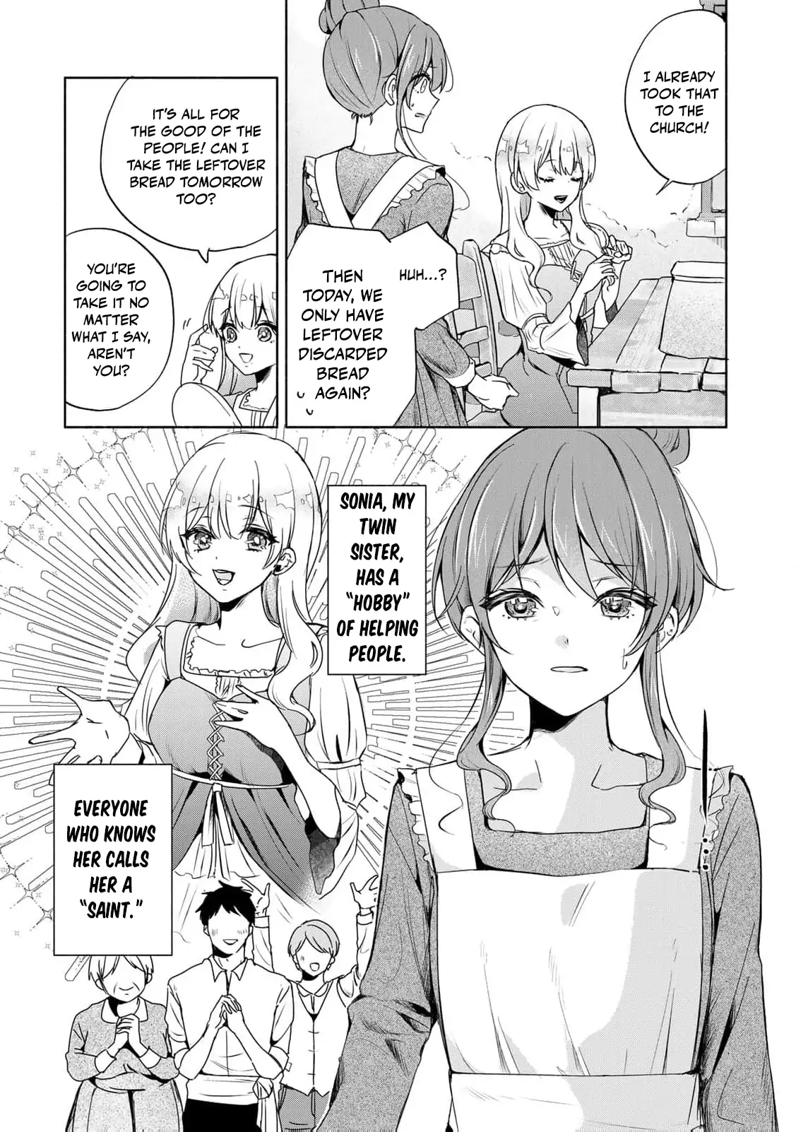 if you’re looking for the saint then my sister is the one you seek Chapter 1 - page 11