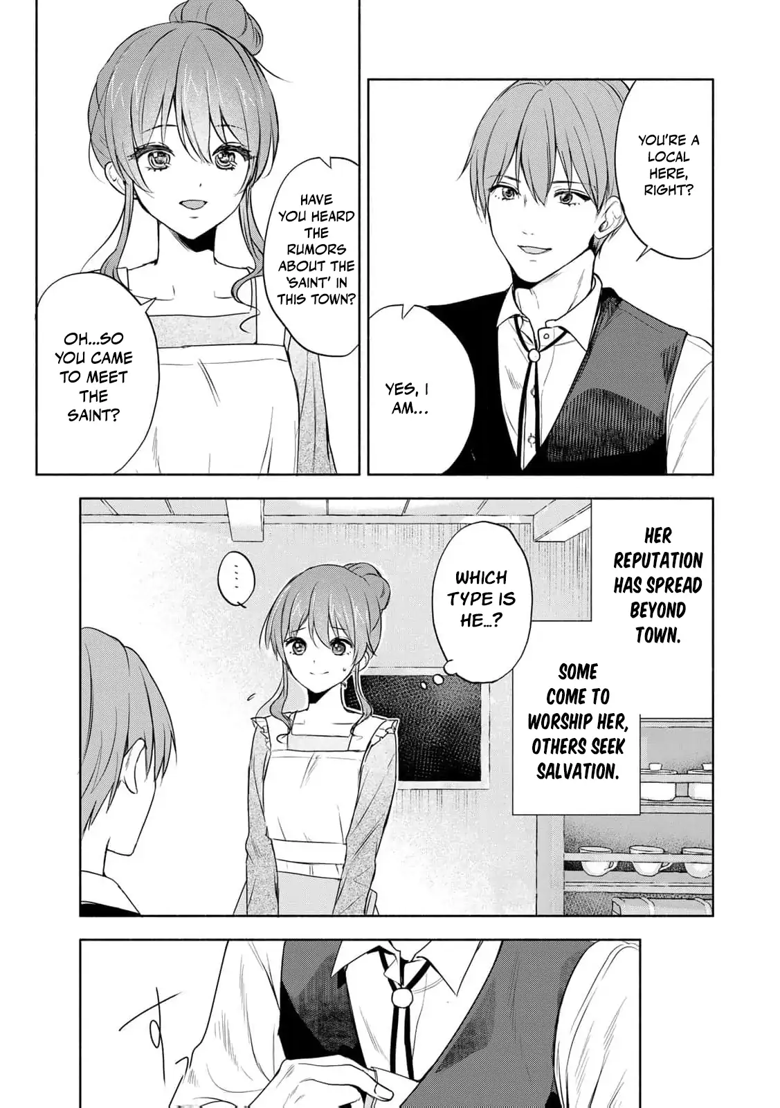 if you’re looking for the saint then my sister is the one you seek Chapter 1 - page 22