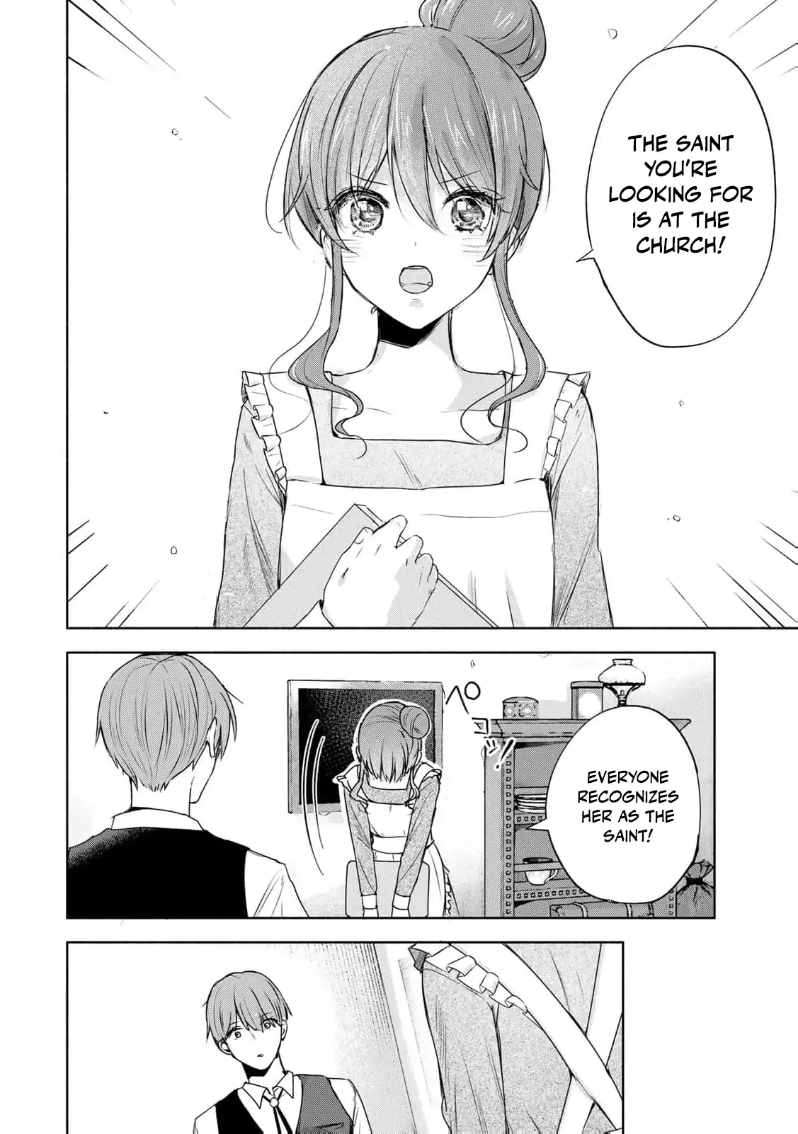 if you’re looking for the saint then my sister is the one you seek Chapter 1 - page 25