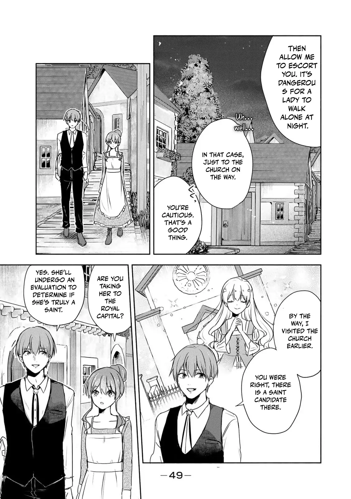 if you’re looking for the saint then my sister is the one you seek Chapter 1 - page 50