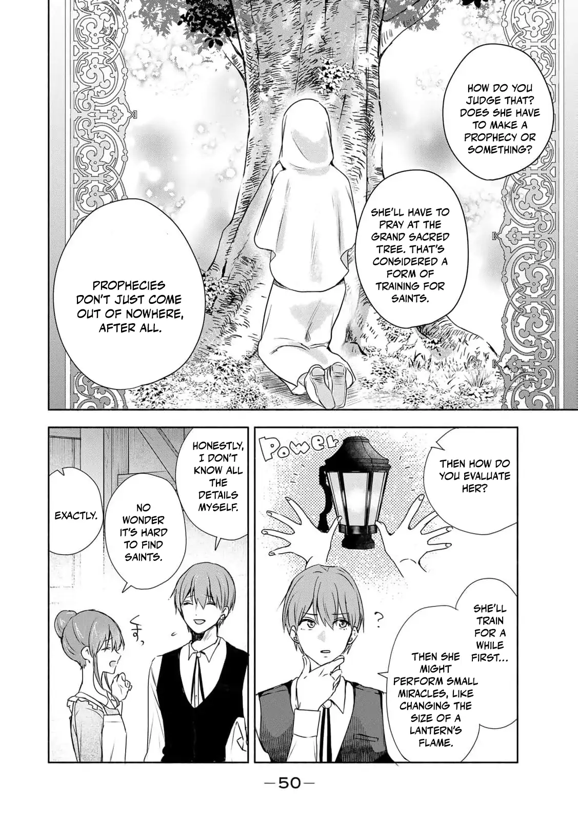 if you’re looking for the saint then my sister is the one you seek Chapter 1 - page 51