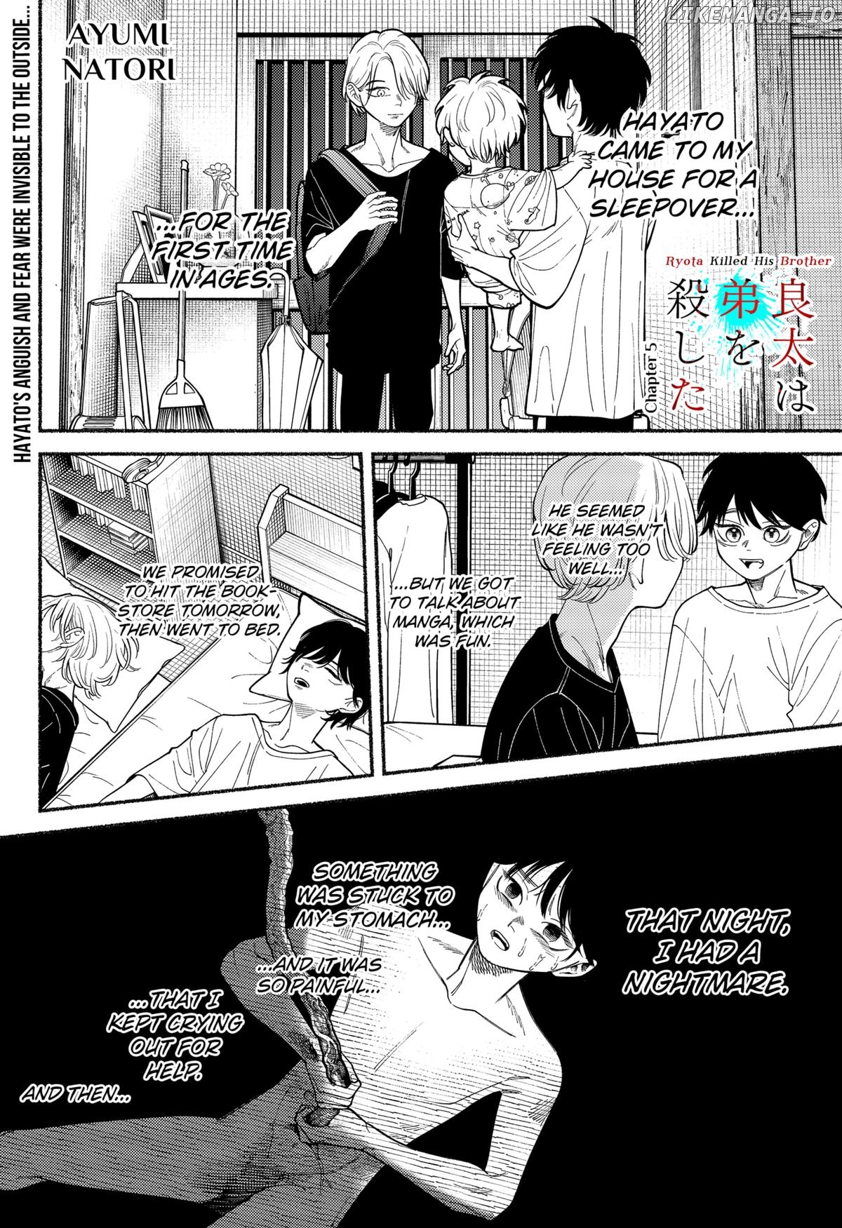 Ryota Killed His Brother Chapter 5 - page 1