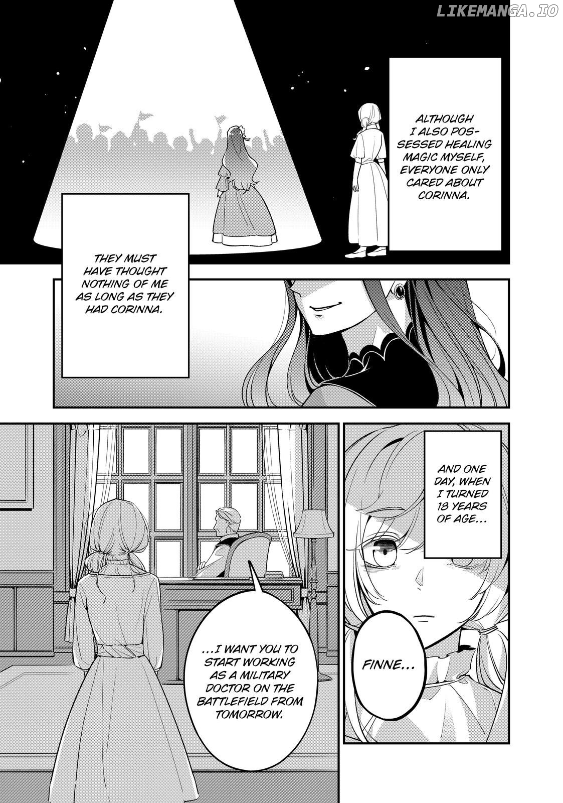 The Battlefield Saint: I Was Made to Marry a Duke Knight in Place of My Little Sister, but I’ve since Found Happiness Chapter 1 - page 13