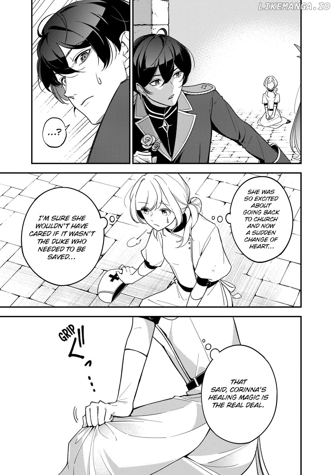 The Battlefield Saint: I Was Made to Marry a Duke Knight in Place of My Little Sister, but I’ve since Found Happiness Chapter 1 - page 21
