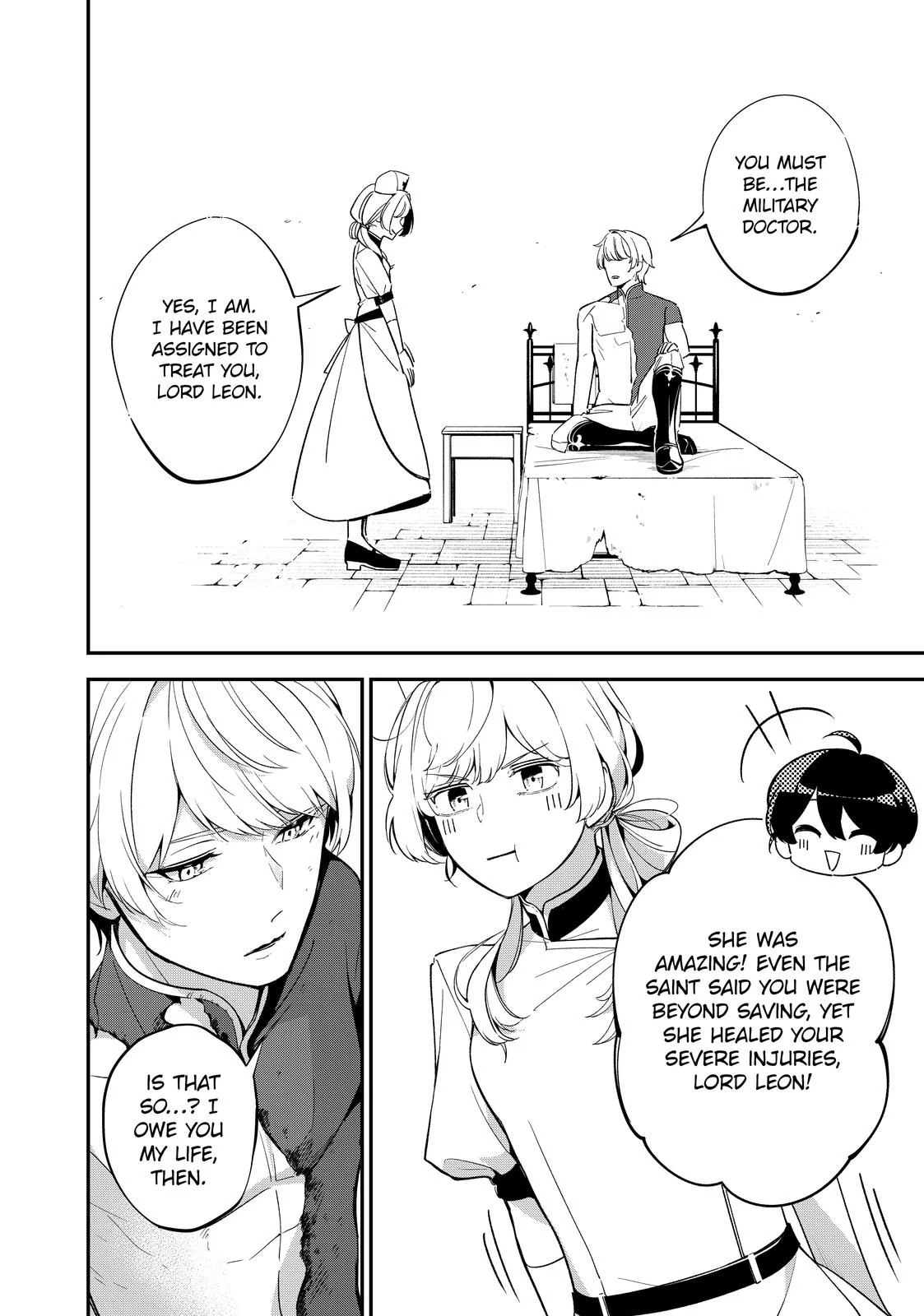 The Battlefield Saint: I Was Made to Marry a Duke Knight in Place of My Little Sister, but I’ve since Found Happiness Chapter 1 - page 40