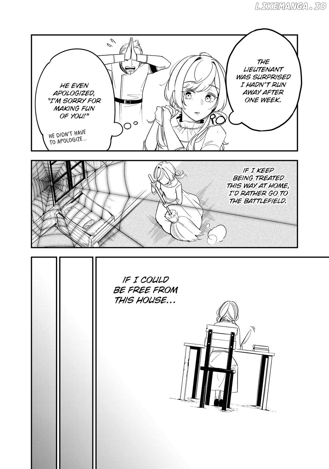 The Battlefield Saint: I Was Made to Marry a Duke Knight in Place of My Little Sister, but I’ve since Found Happiness Chapter 2 - page 8