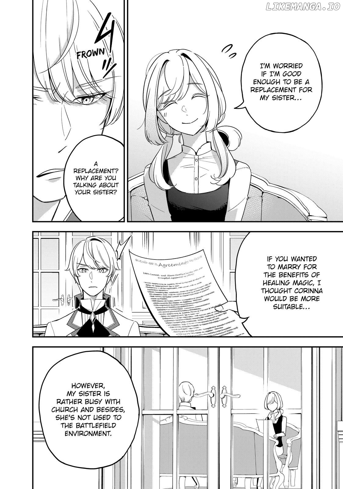 The Battlefield Saint: I Was Made to Marry a Duke Knight in Place of My Little Sister, but I’ve since Found Happiness Chapter 3 - page 20