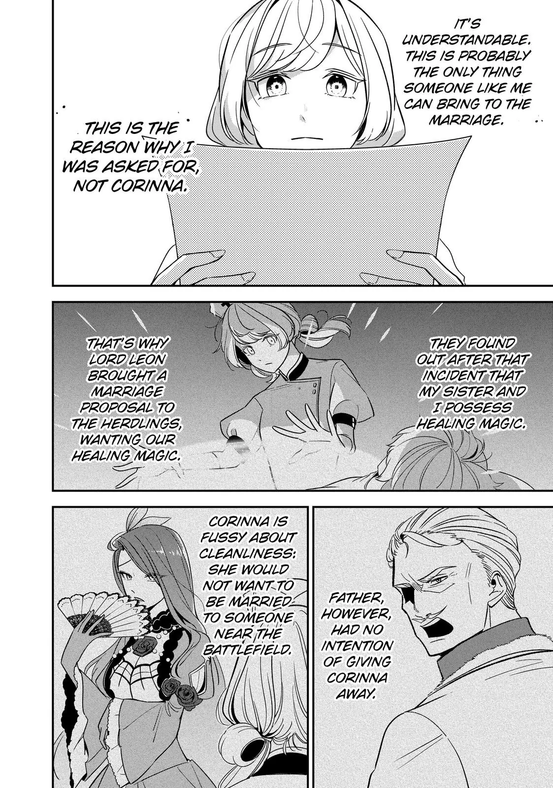 The Battlefield Saint: I Was Made to Marry a Duke Knight in Place of My Little Sister, but I’ve since Found Happiness Chapter 3 - page 6