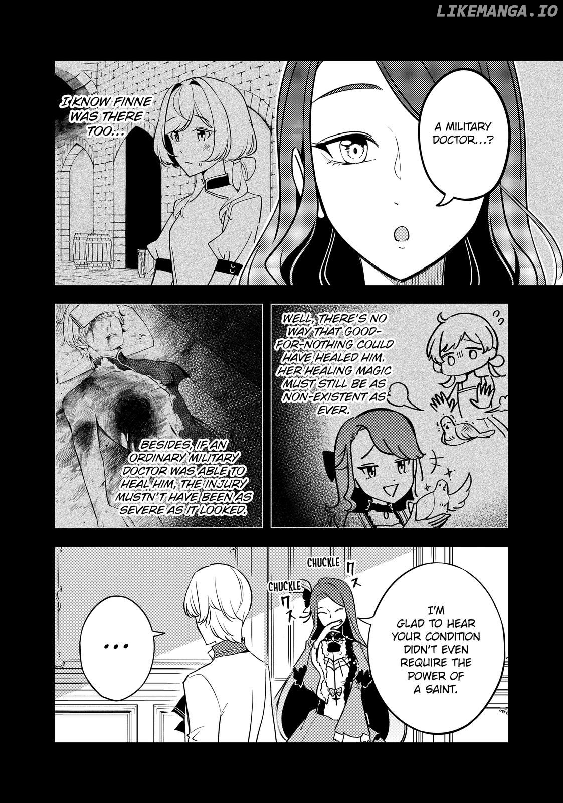 The Battlefield Saint: I Was Made to Marry a Duke Knight in Place of My Little Sister, but I’ve since Found Happiness Chapter 4.1 - page 12
