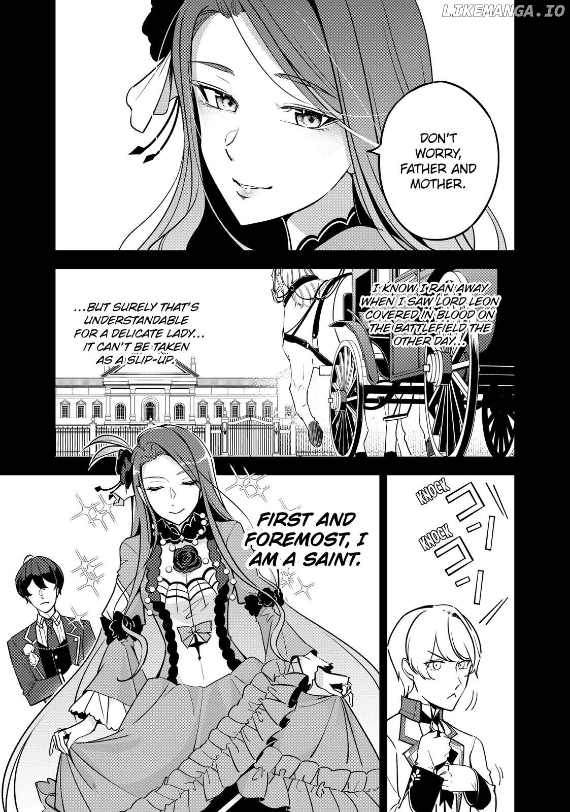 The Battlefield Saint: I Was Made to Marry a Duke Knight in Place of My Little Sister, but I’ve since Found Happiness Chapter 4.1 - page 5