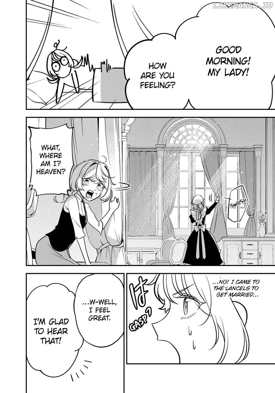The Battlefield Saint: I Was Made to Marry a Duke Knight in Place of My Little Sister, but I’ve since Found Happiness Chapter 4.3 - page 1