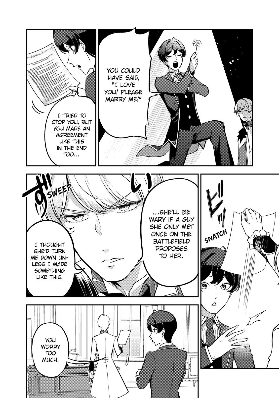 The Battlefield Saint: I Was Made to Marry a Duke Knight in Place of My Little Sister, but I’ve since Found Happiness Chapter 5.2 - page 6
