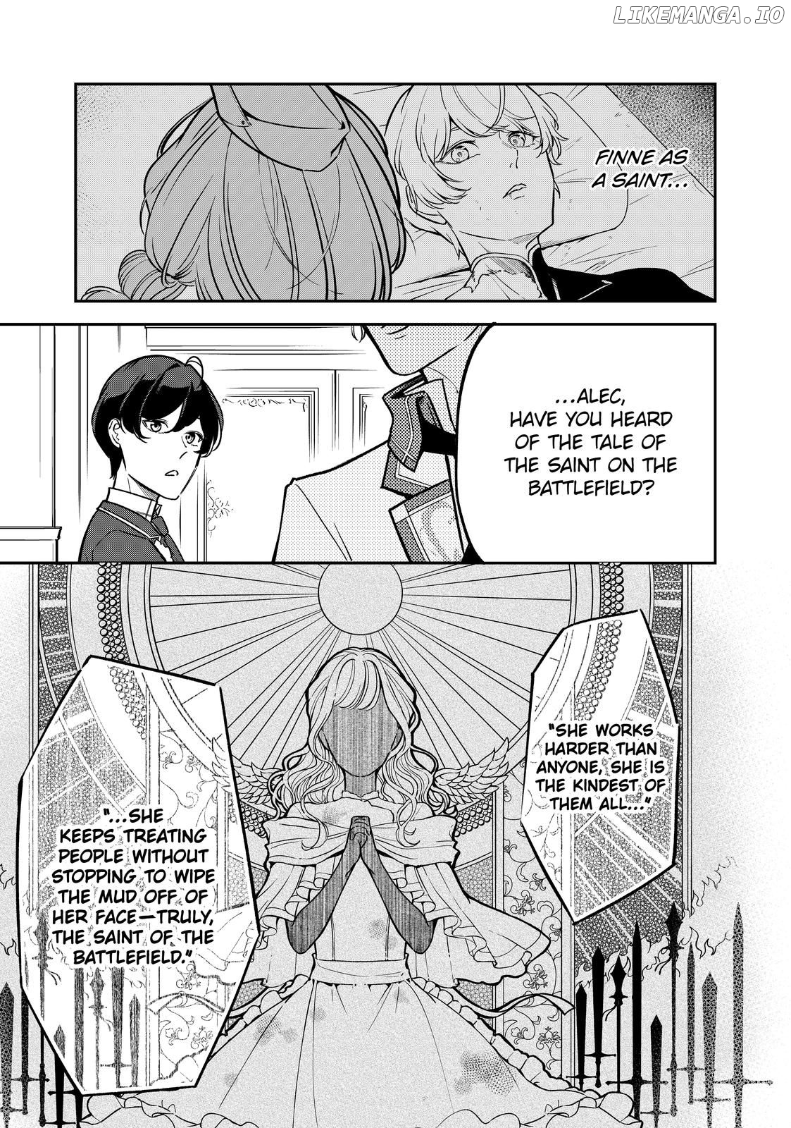 The Battlefield Saint: I Was Made to Marry a Duke Knight in Place of My Little Sister, but I’ve since Found Happiness Chapter 5.3 - page 3