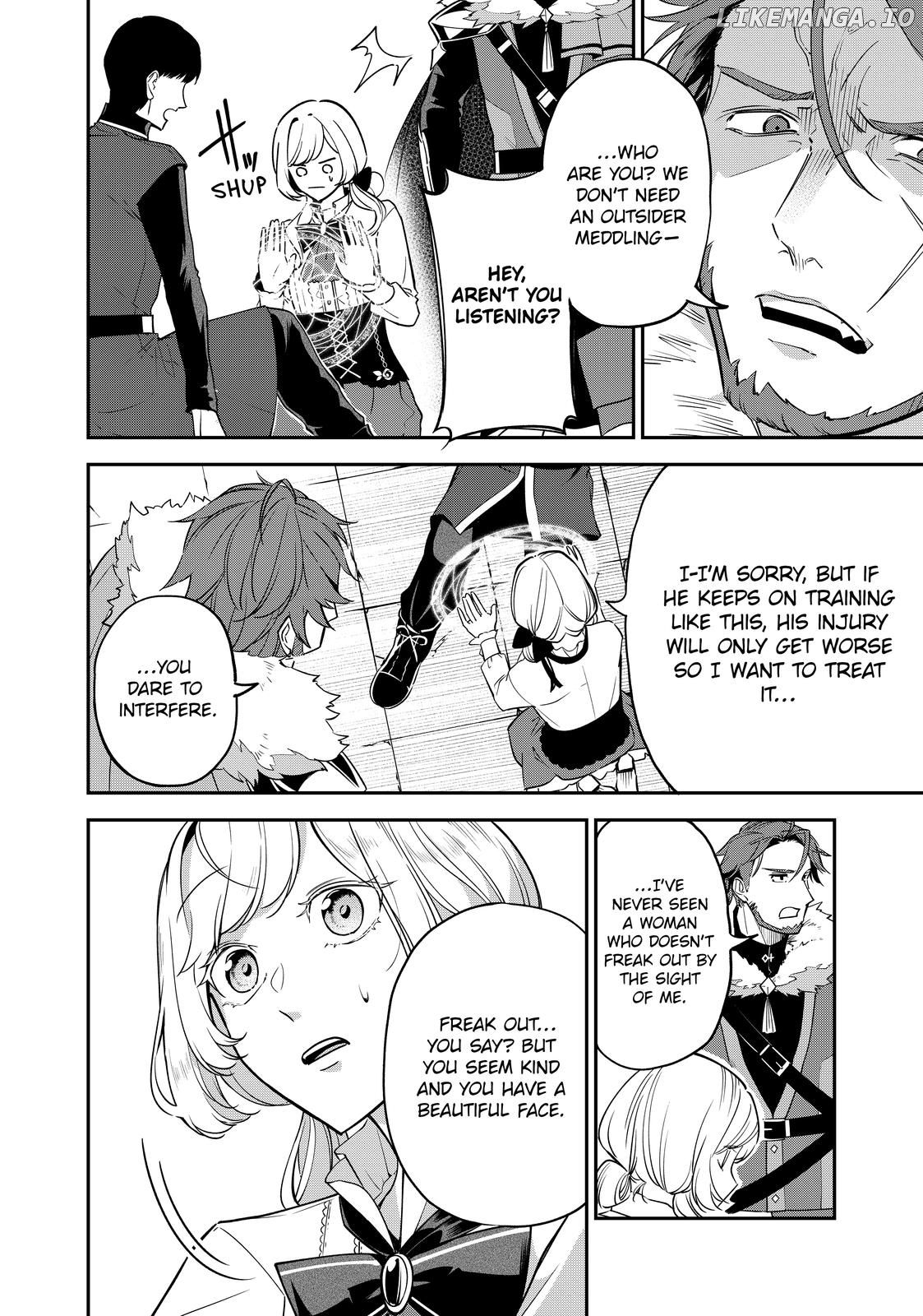 The Battlefield Saint: I Was Made to Marry a Duke Knight in Place of My Little Sister, but I’ve since Found Happiness Chapter 6.1 - page 10