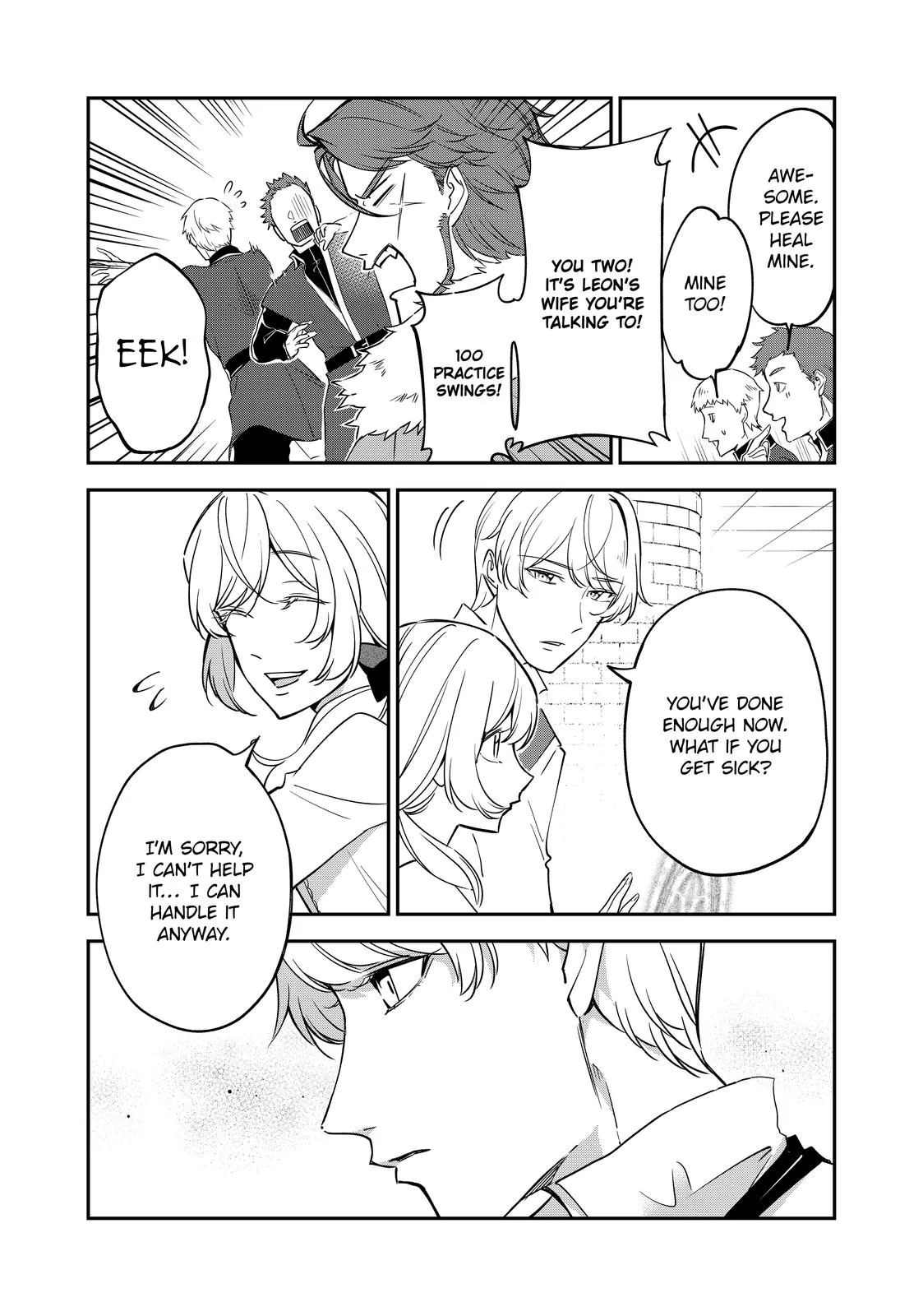 The Battlefield Saint: I Was Made to Marry a Duke Knight in Place of My Little Sister, but I’ve since Found Happiness Chapter 6.2 - page 9