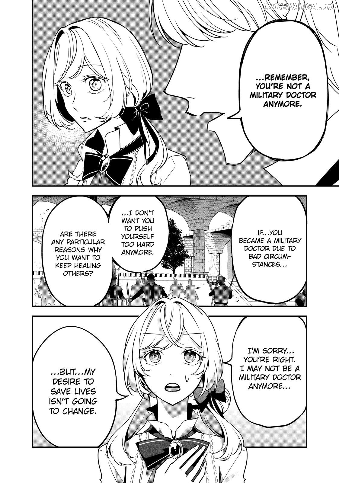 The Battlefield Saint: I Was Made to Marry a Duke Knight in Place of My Little Sister, but I’ve since Found Happiness Chapter 6.2 - page 10