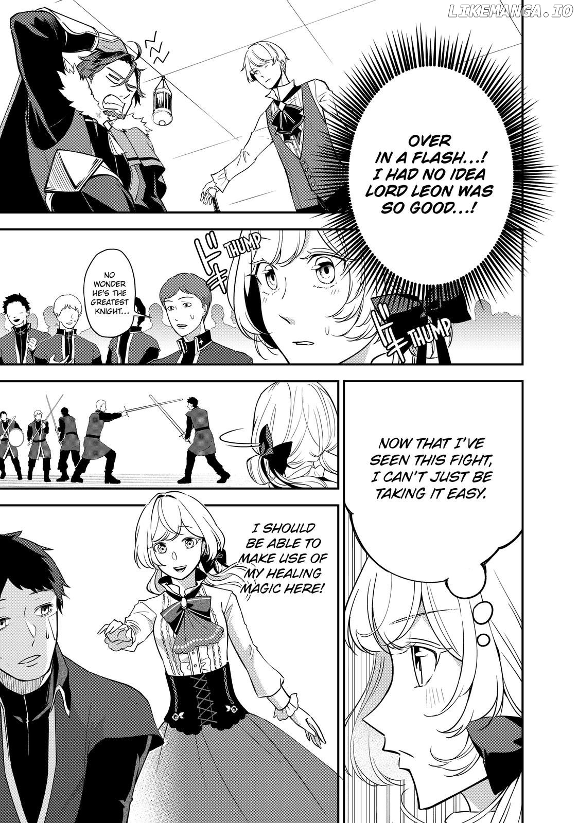 The Battlefield Saint: I Was Made to Marry a Duke Knight in Place of My Little Sister, but I’ve since Found Happiness Chapter 6.2 - page 7