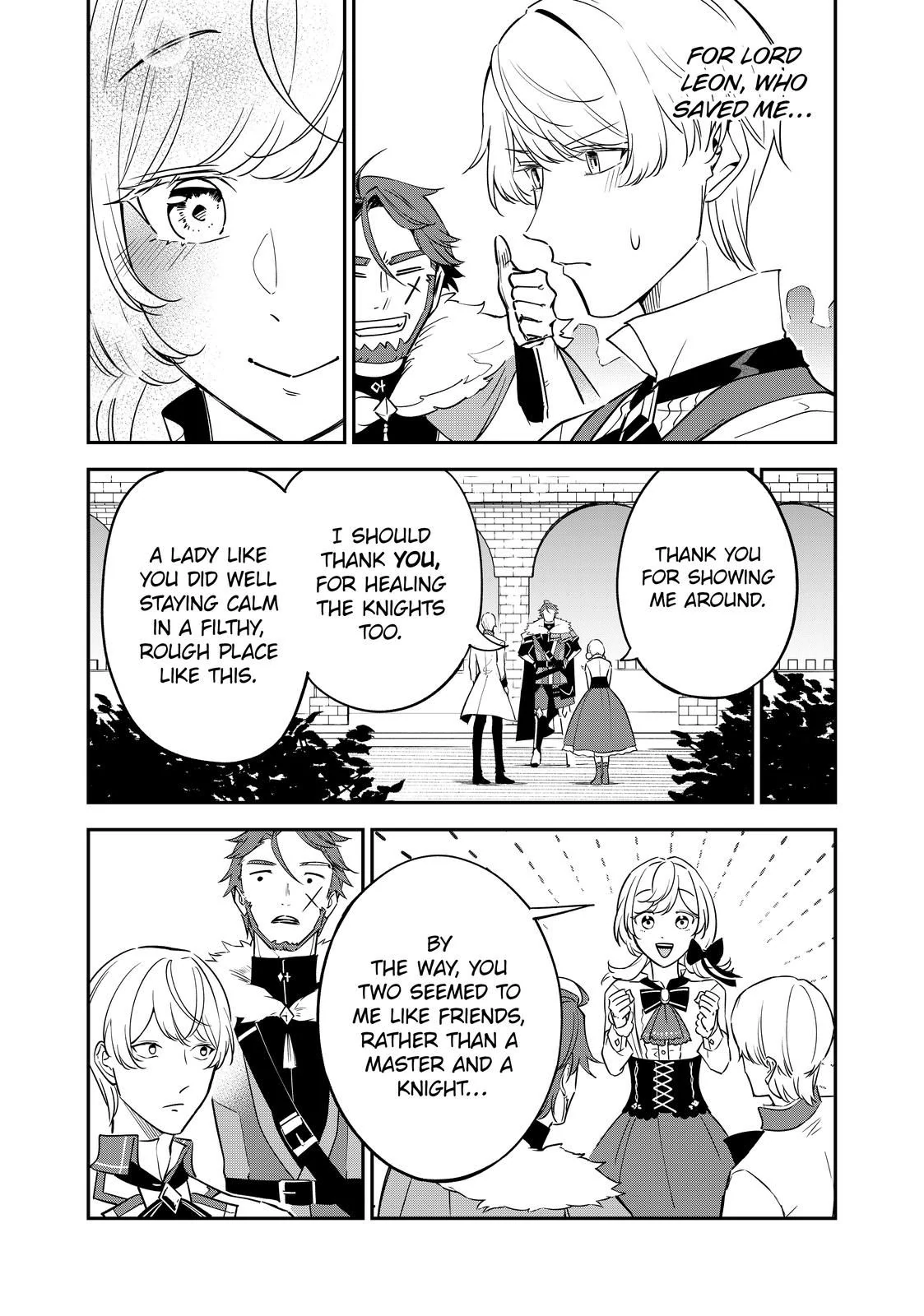 The Battlefield Saint: I Was Made to Marry a Duke Knight in Place of My Little Sister, but I’ve since Found Happiness Chapter 6.3 - page 9