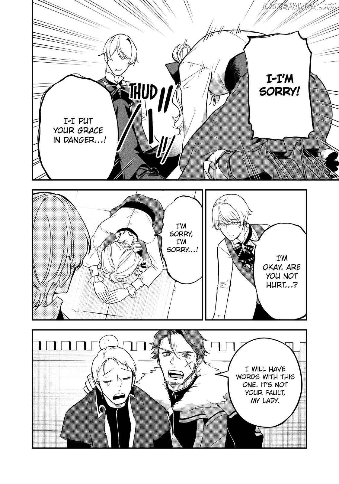 The Battlefield Saint: I Was Made to Marry a Duke Knight in Place of My Little Sister, but I’ve since Found Happiness Chapter 6.3 - page 4