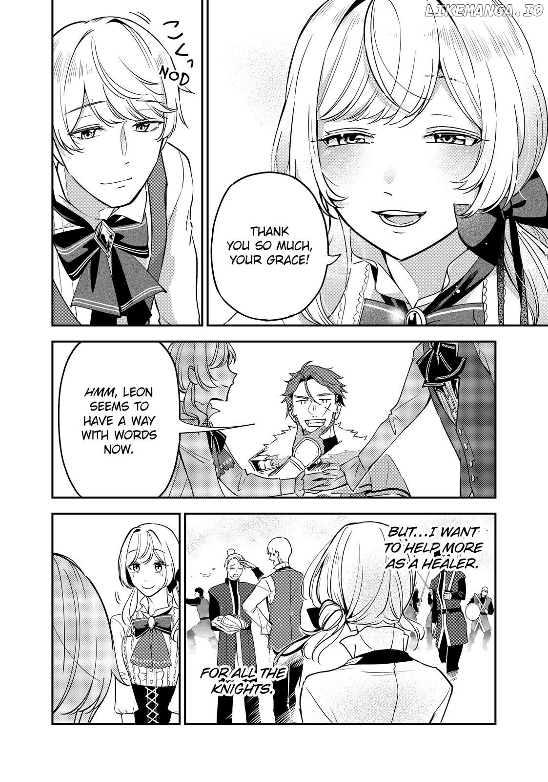 The Battlefield Saint: I Was Made to Marry a Duke Knight in Place of My Little Sister, but I’ve since Found Happiness Chapter 6.3 - page 8
