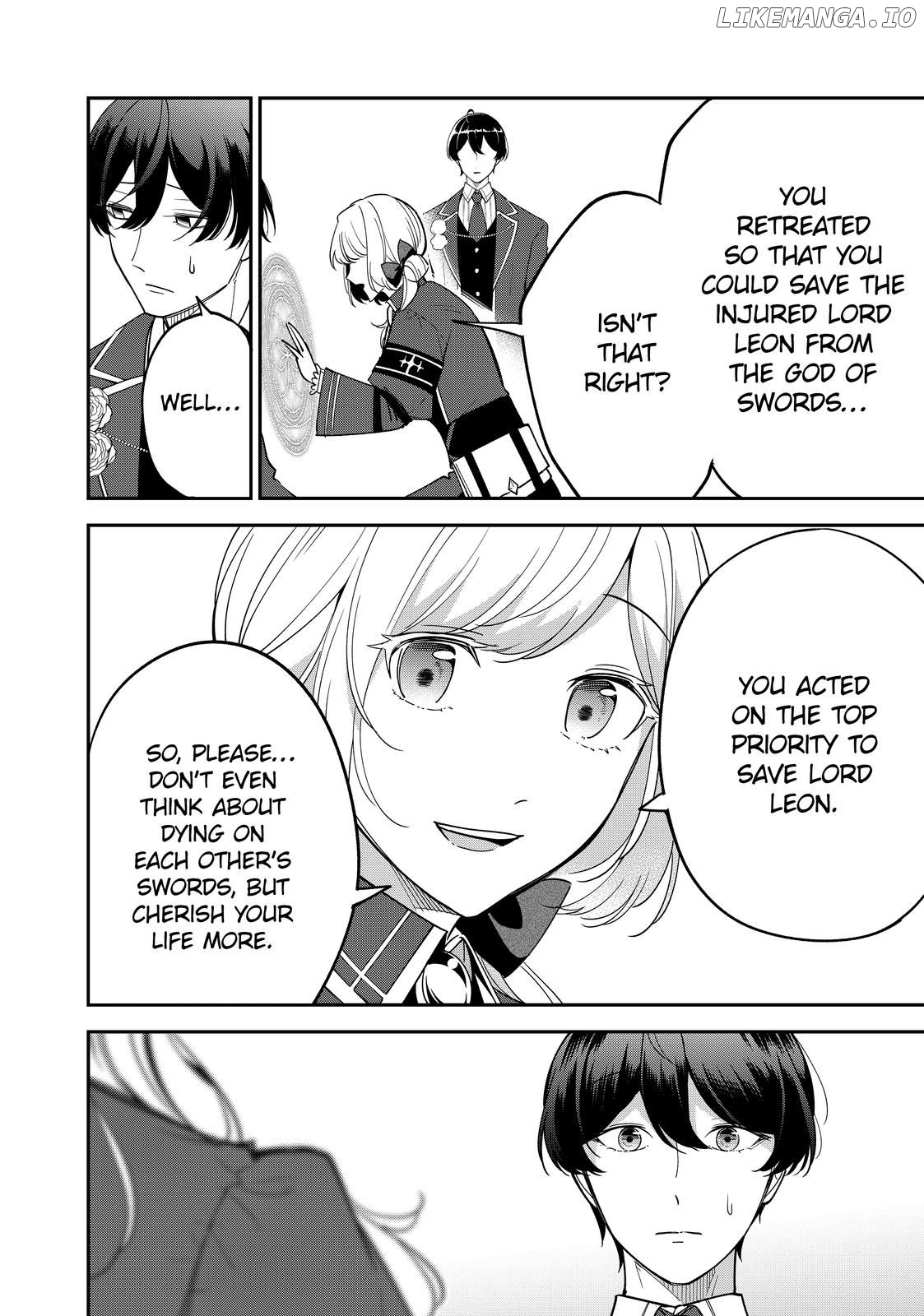 The Battlefield Saint: I Was Made to Marry a Duke Knight in Place of My Little Sister, but I’ve since Found Happiness Chapter 10.3 - page 1