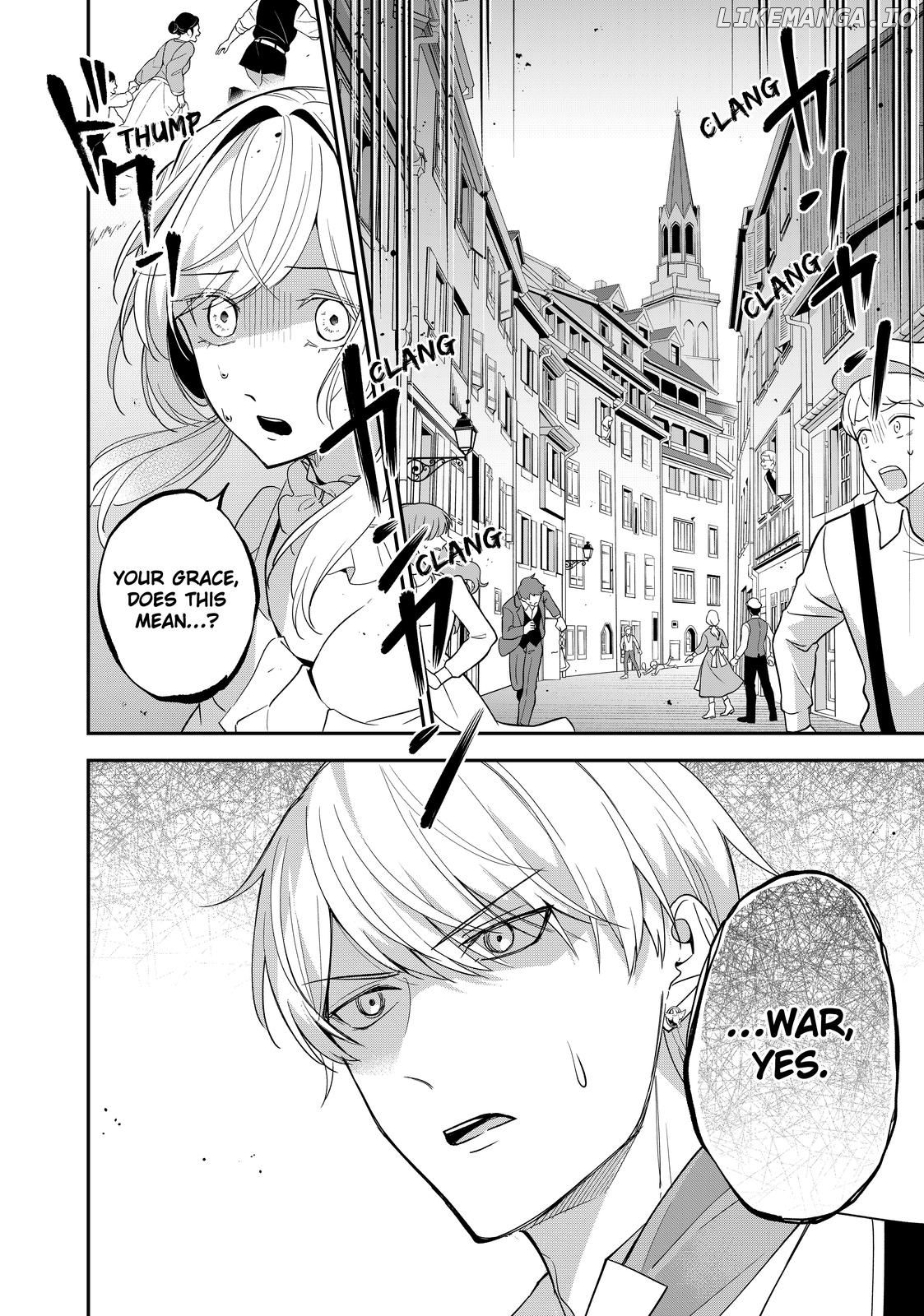 The Battlefield Saint: I Was Made to Marry a Duke Knight in Place of My Little Sister, but I’ve since Found Happiness Chapter 12.4 - page 10