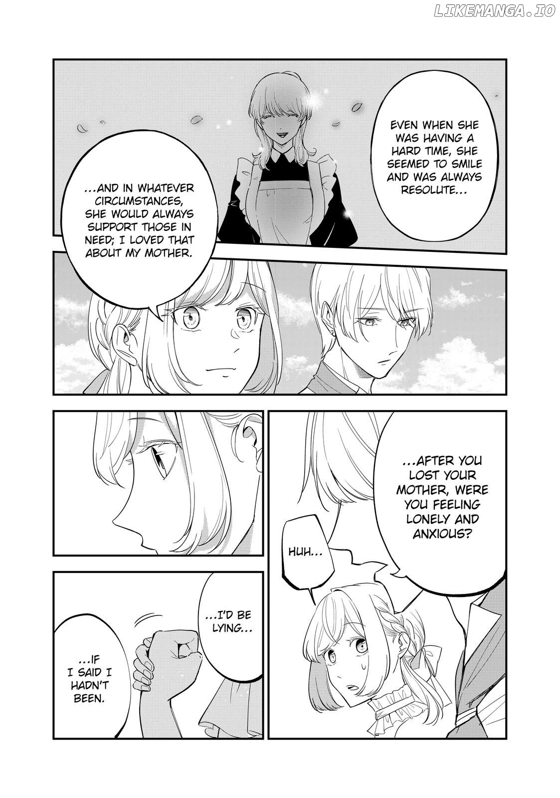 The Battlefield Saint: I Was Made to Marry a Duke Knight in Place of My Little Sister, but I’ve since Found Happiness Chapter 12.4 - page 1